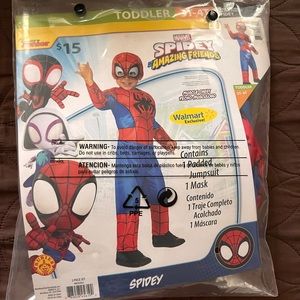 SPIDER MAN COSTUME 3T-4T